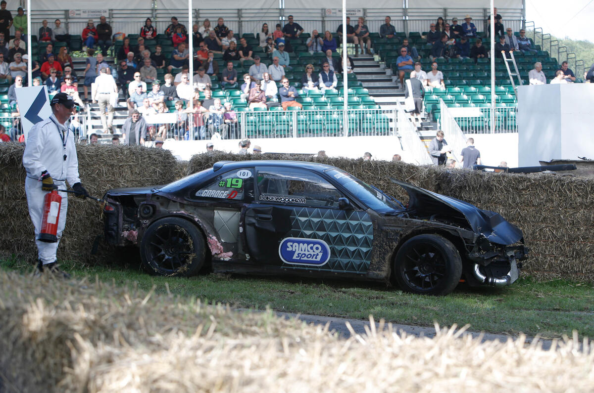 2016 Goodwood Festival of Speed crash