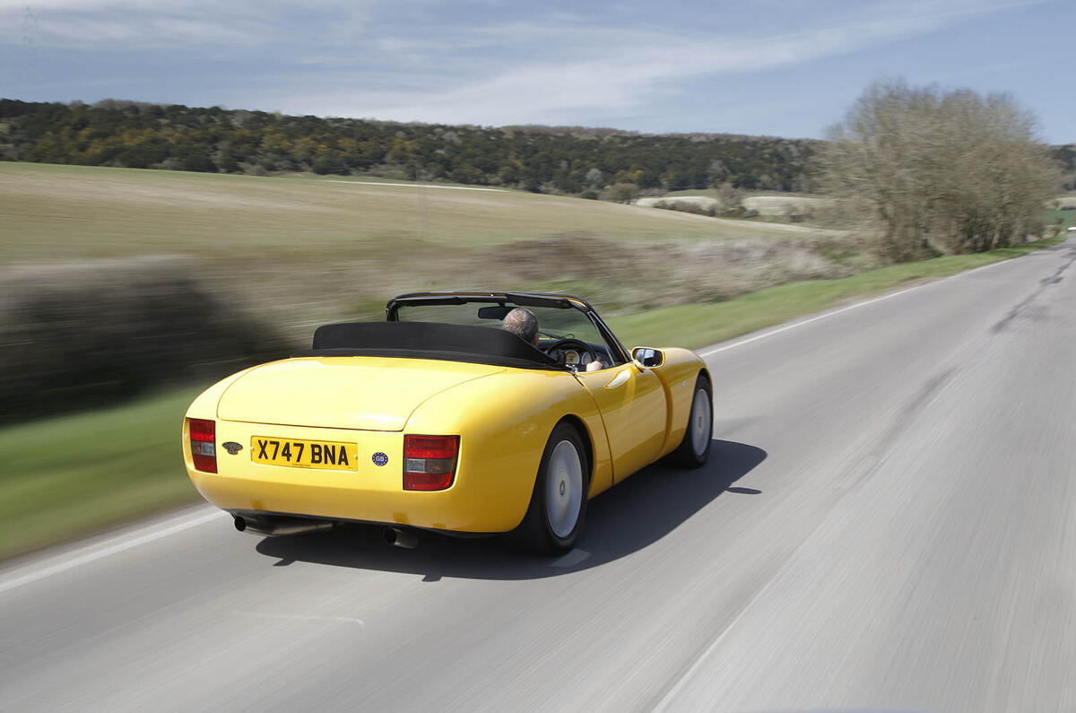 TVR Griffith from behind