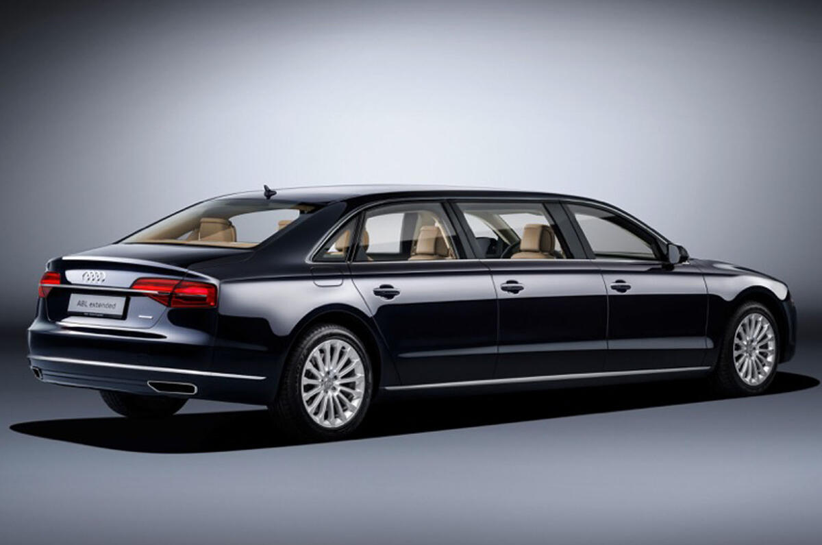Extended Audi A8 L Revealed Autocar