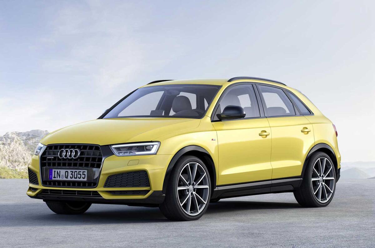 Audi Q3 Black Edition joins updated 2017 range