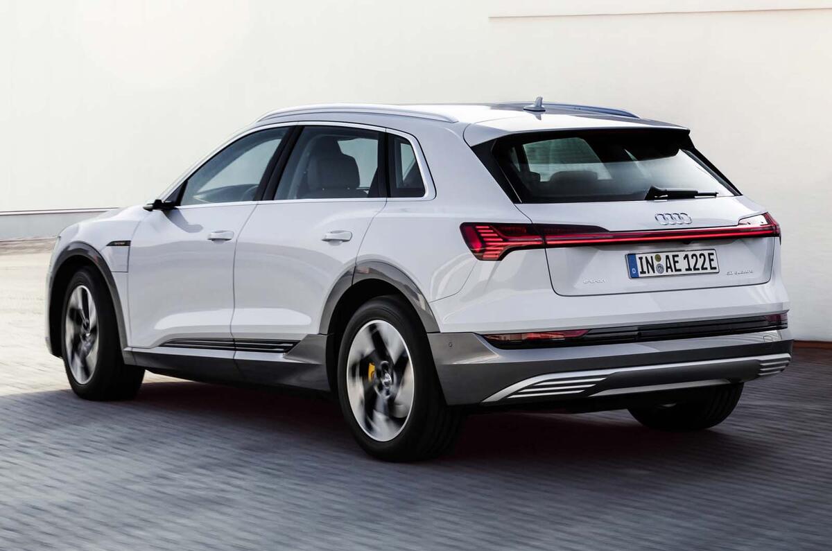 Audi E Tron 50 Revealed As Value Version Of Flagship Ev