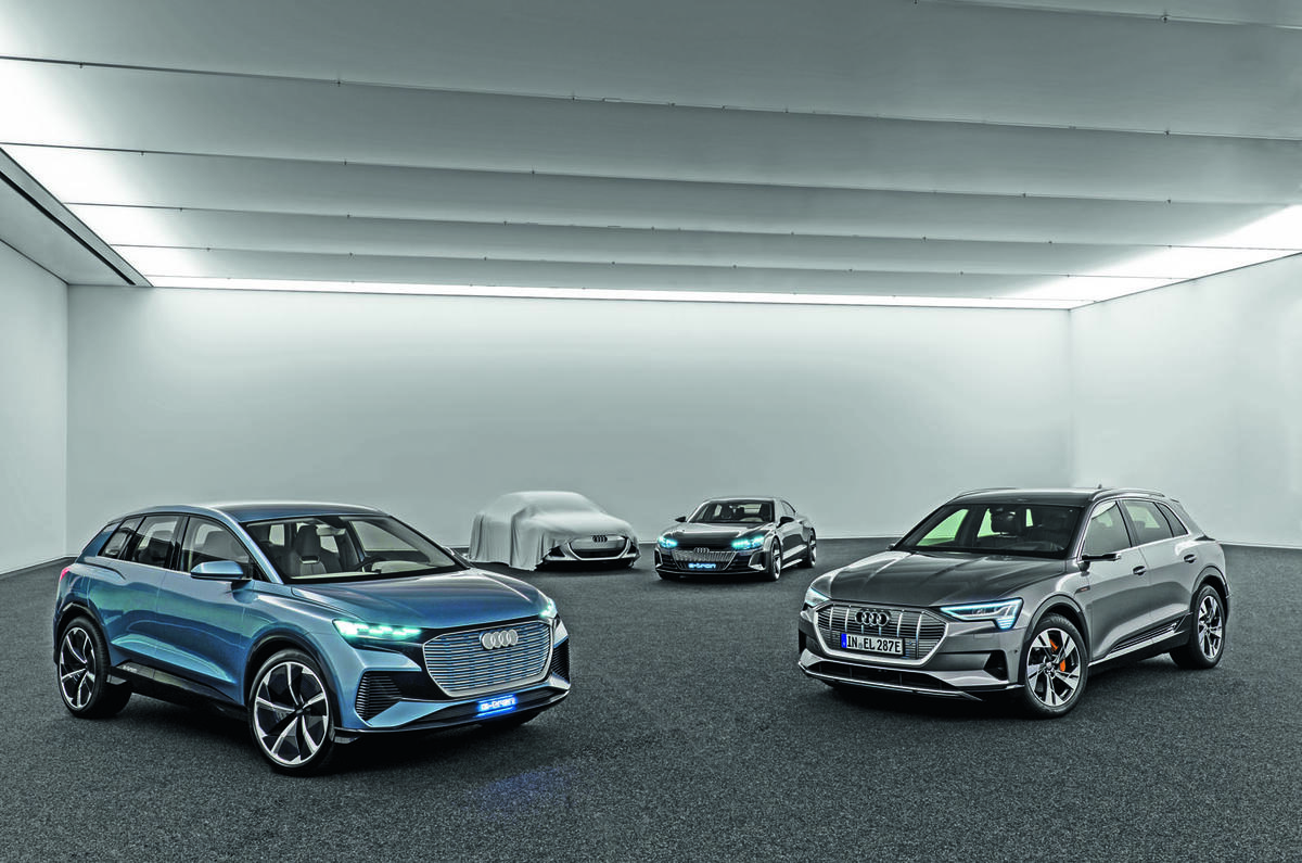 Audi developing dramatic A5sized luxury electric coupé Autocar