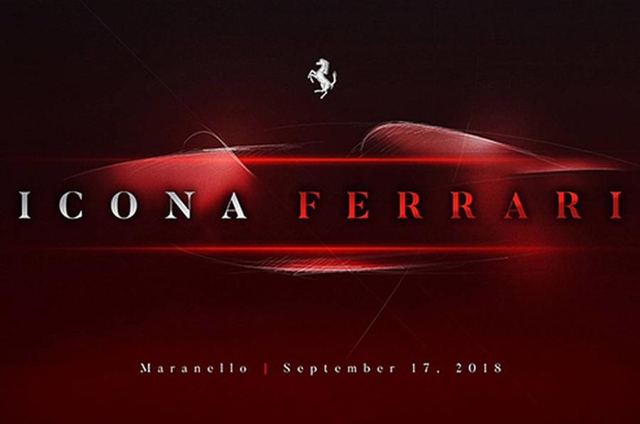 Ferrari Icona private teaser
