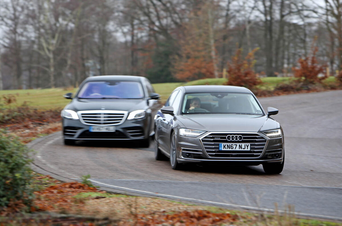 Audi A8 Vs Mercedes S Class 2018 - Várias Classes