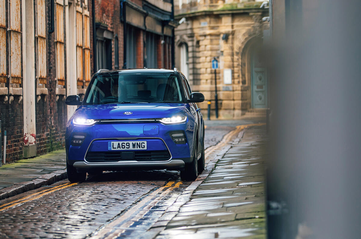 Compact all-electric cars – like the Soul EV – are now more capable than ever as company cars