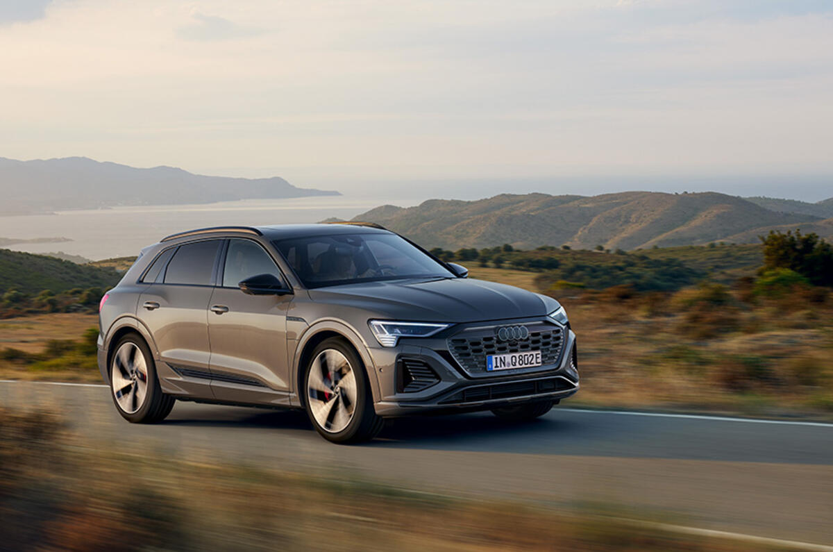 Every element of the Audi Q8 e-tron has been honed to be even-more aerodynamic