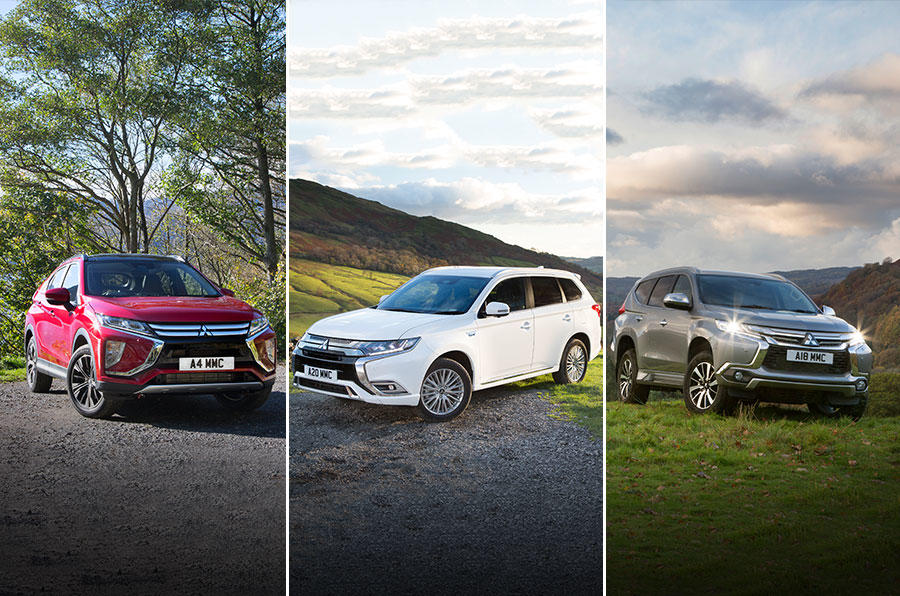We used the Mitsubishi Eclipse Cross, Outlander PHEV and Shogun Sport to tackle the route from lake Ullswater to Kirkstone peak