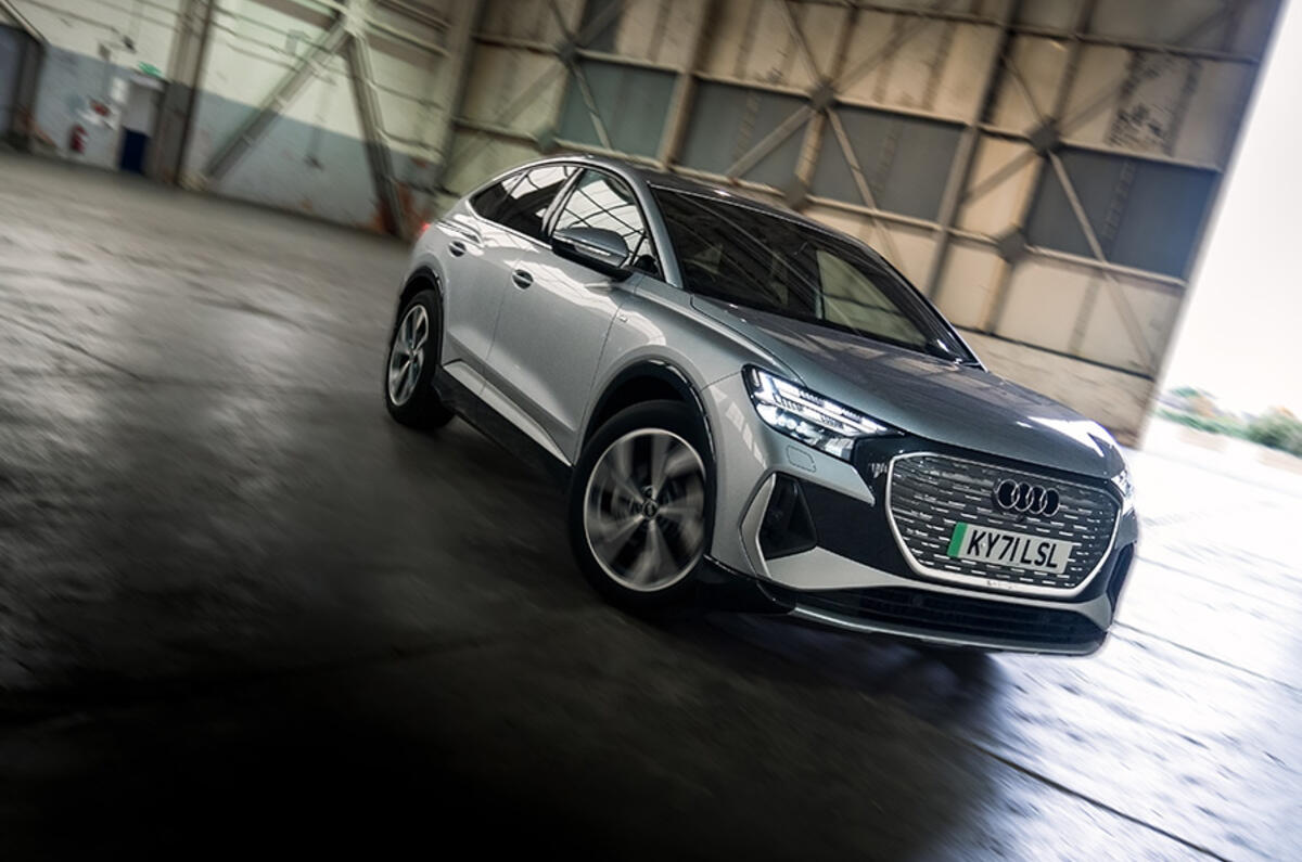 The Audi Q4 Sportback e-tron is the latest in Audi’s fast-growing line-up of all-electric models