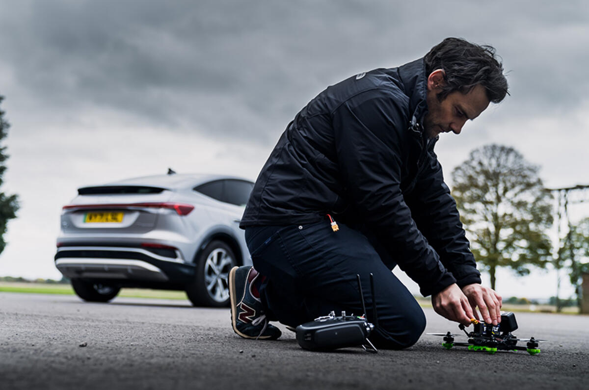 “I’ve always been fascinated by things that fly. Wearing FPV goggles, it’s like you’re in the cockpit"