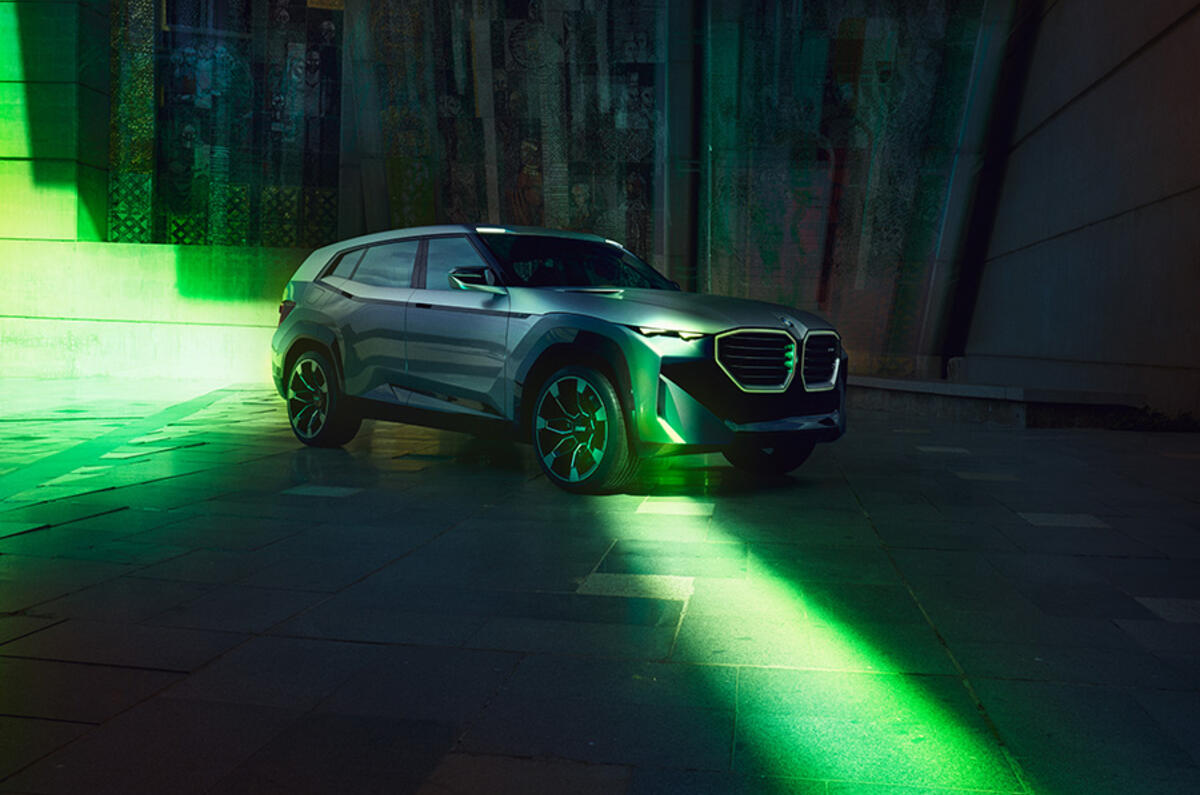 The BMW Concept XM is BMW M's first standalone model since the BMW M1 of the 1980s 