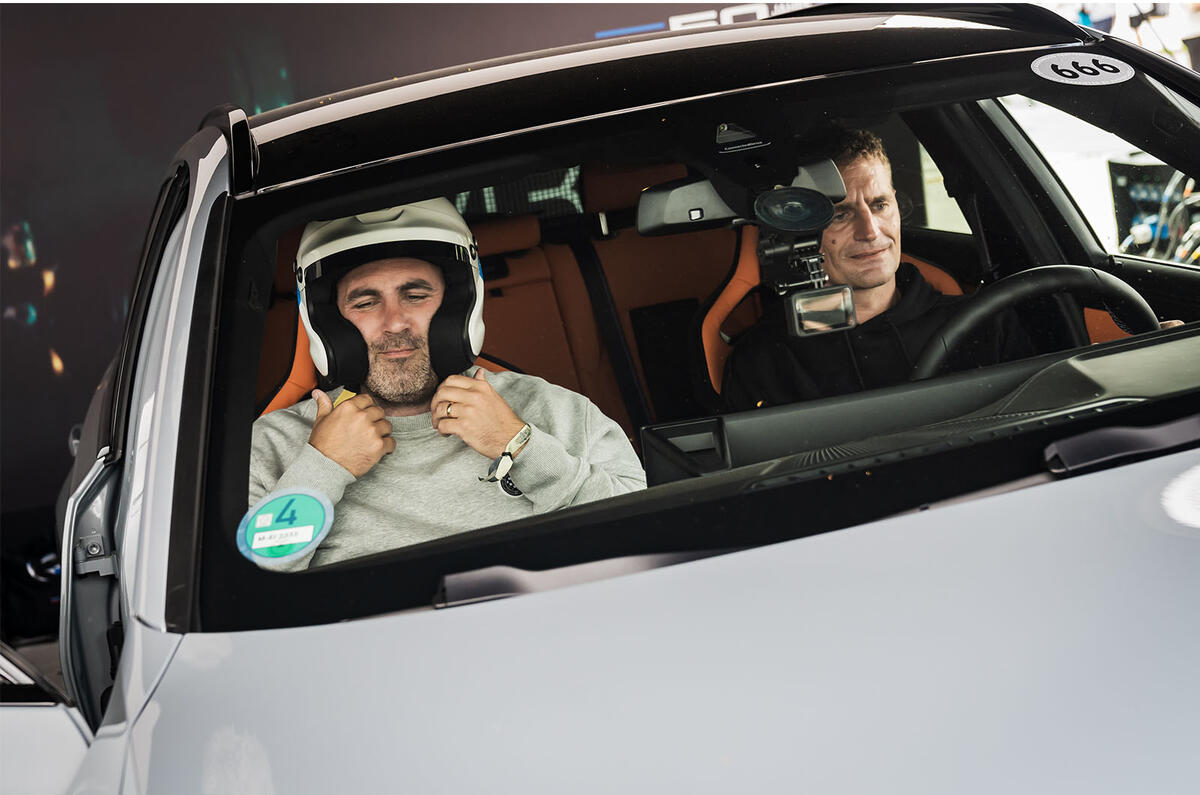 Fast estate fan Matt Parting rode up the Goodwood hill in the new BMW M3 Competition Touring