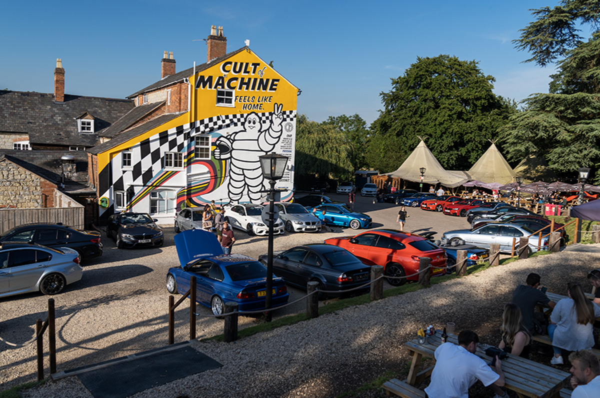 Our journey started at Autocar's BMW M 50th anniversary M-Fest at Caffeine & Machine