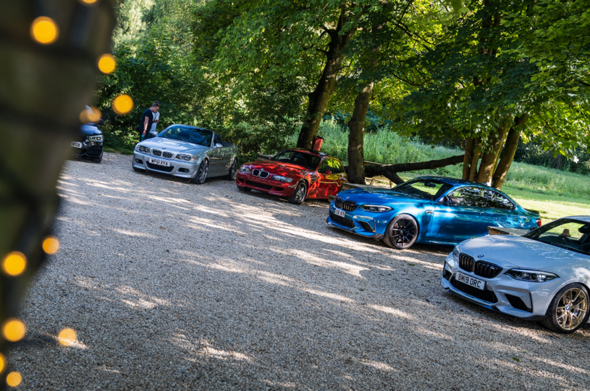 The full breadth of pioneering performance icons from BMW M's half-century was on show