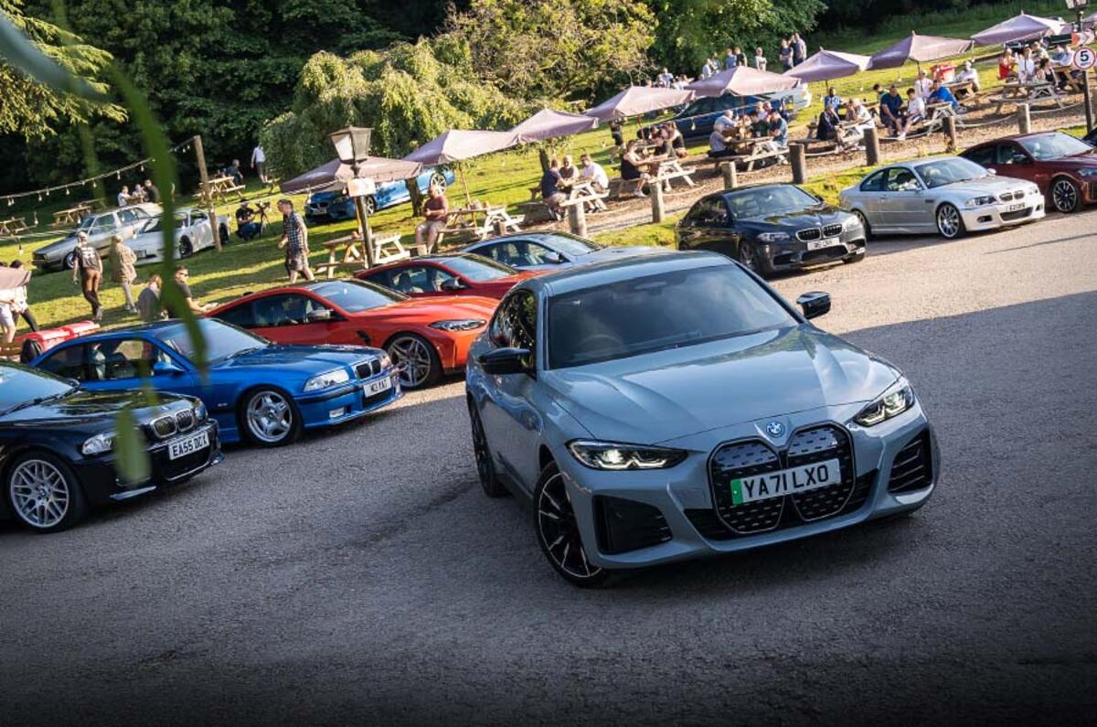 The BMW i4 M50 that marks BMW M's all-electric future also got plenty of attention