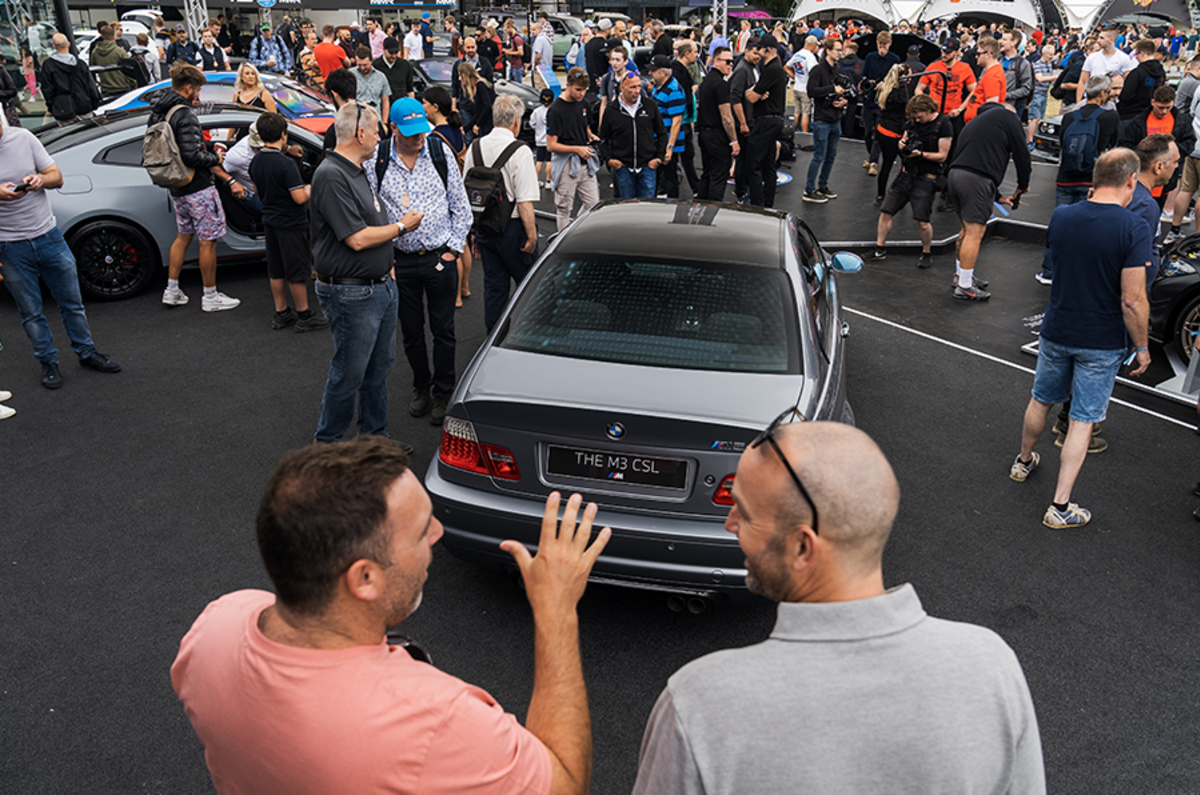 Matt Parting and Roland Scull compare notes on the iconic BMW M3 CSL