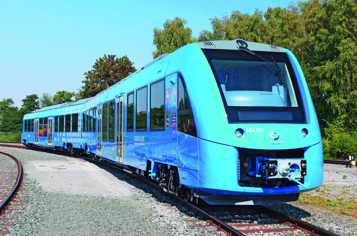 Hydrogen-fuelled train