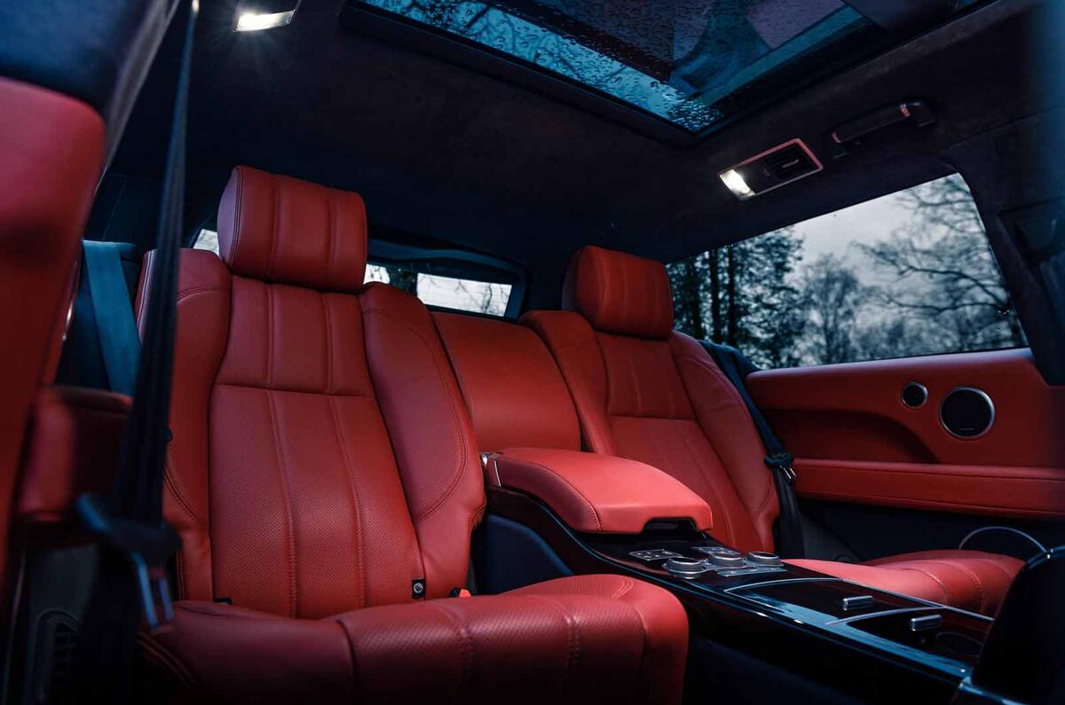 Adventum Coupé production version revealed back seats