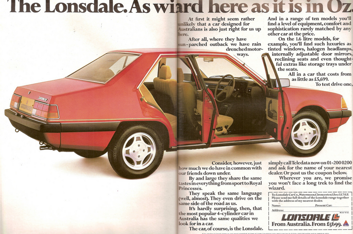 Throwback Thursday 1983 Lonsdale 2.6 road test Autocar