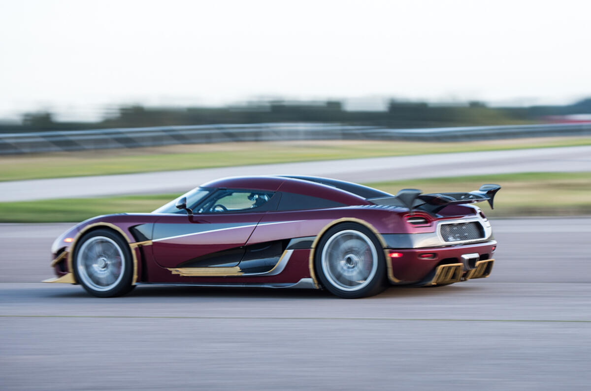 Koenigsegg sets 0-400-0kph record in Agera RS