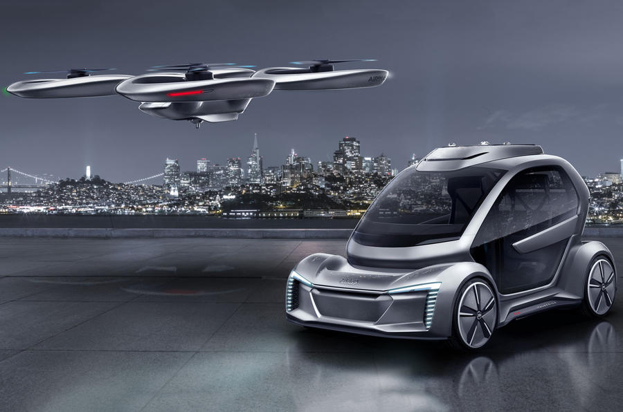 Audi Airbus flying taxi