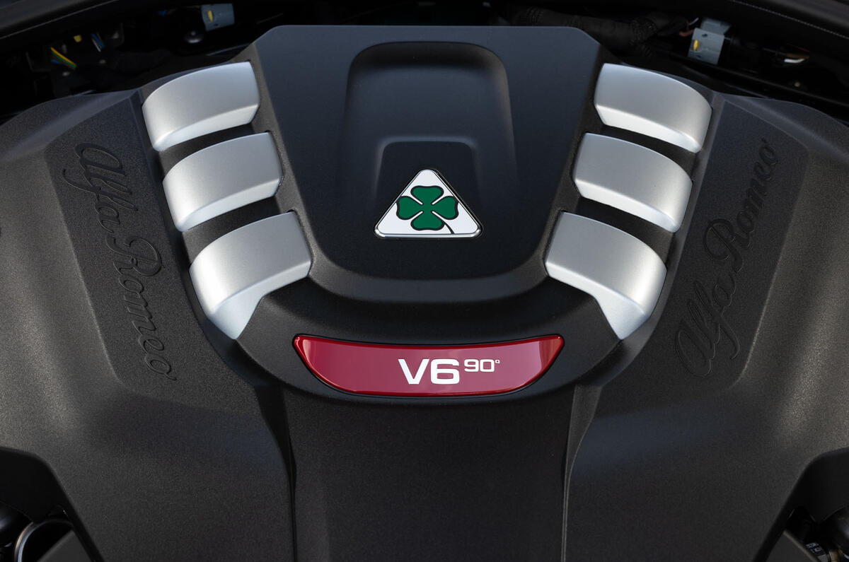 alfa romeo giulia quadrifoglio 100years review 13 engine