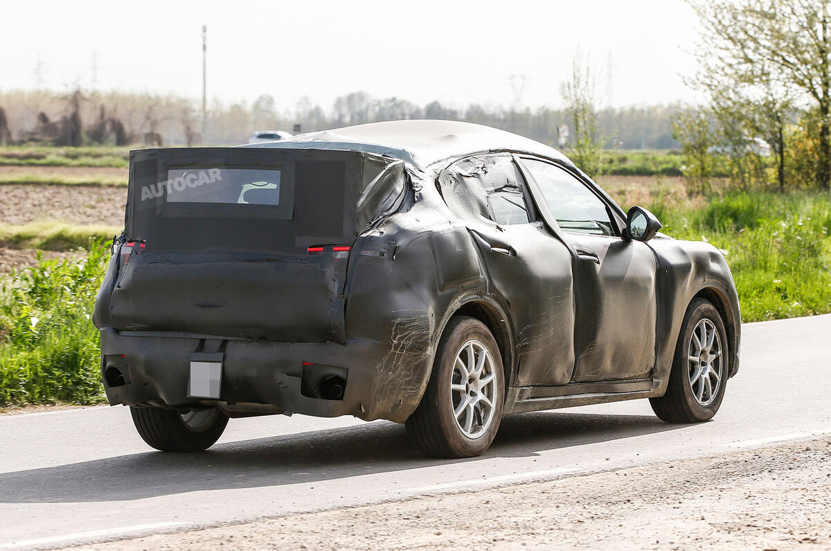 Alfa Romeo Stelvio mule