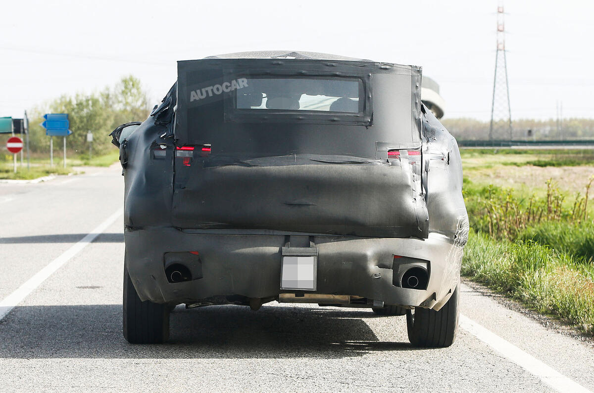Alfa Romeo Stelvio mule