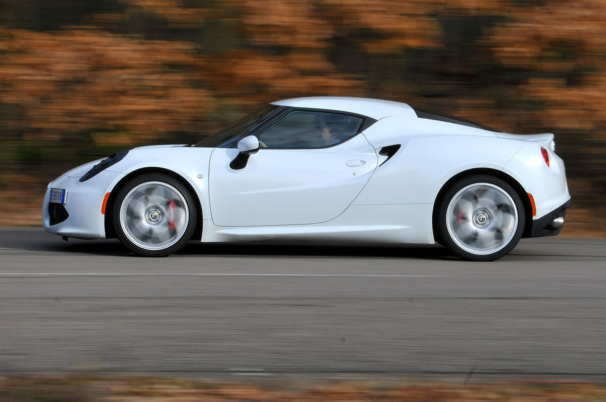 Alfa Romeo 4C side