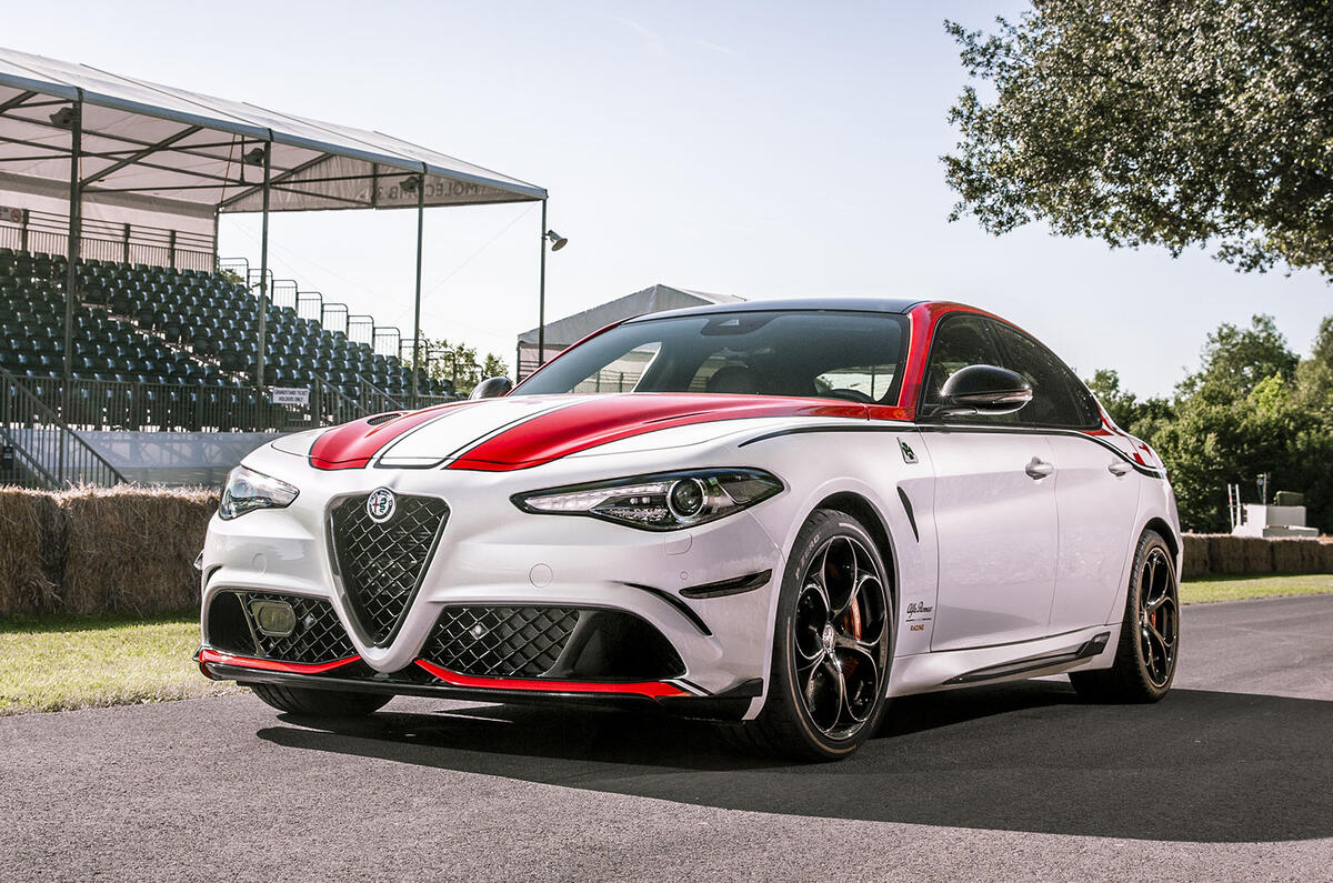 Alfa Romeo Racing edition Giulia and Stelvio celebrate F1 return at