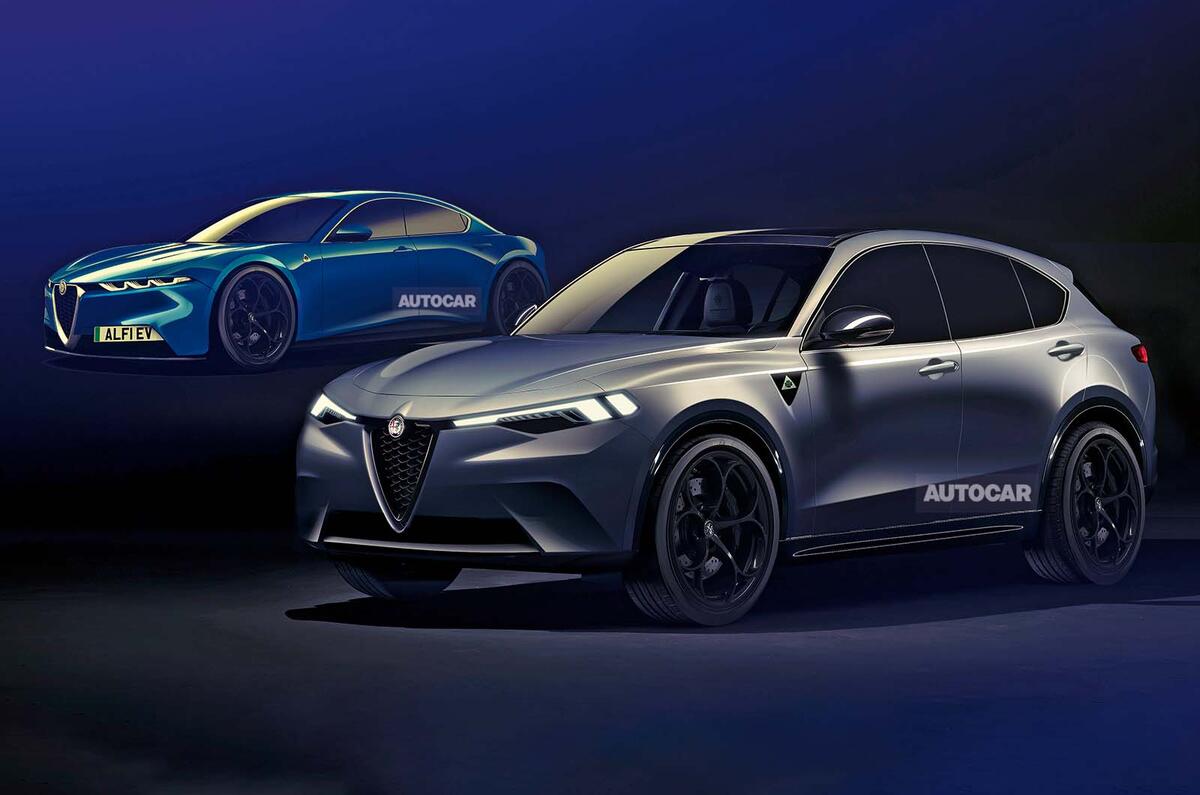 Alfa Romeo Stelvio and Giulia EVs confirmed for 2025 and 2026 Autocar