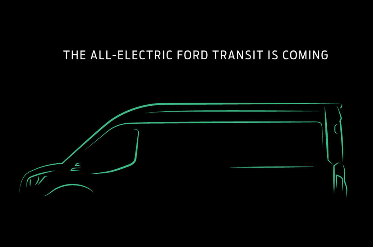 ford transit electric van reviews