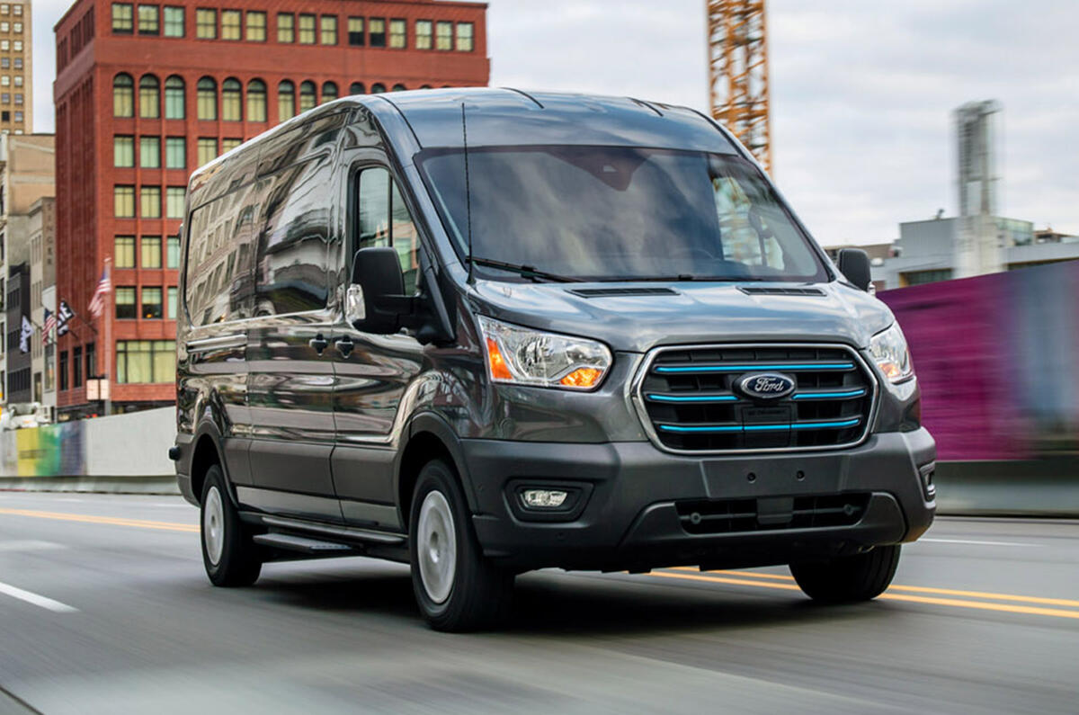 New electric Ford ETransit revealed with 217mile range Autocar