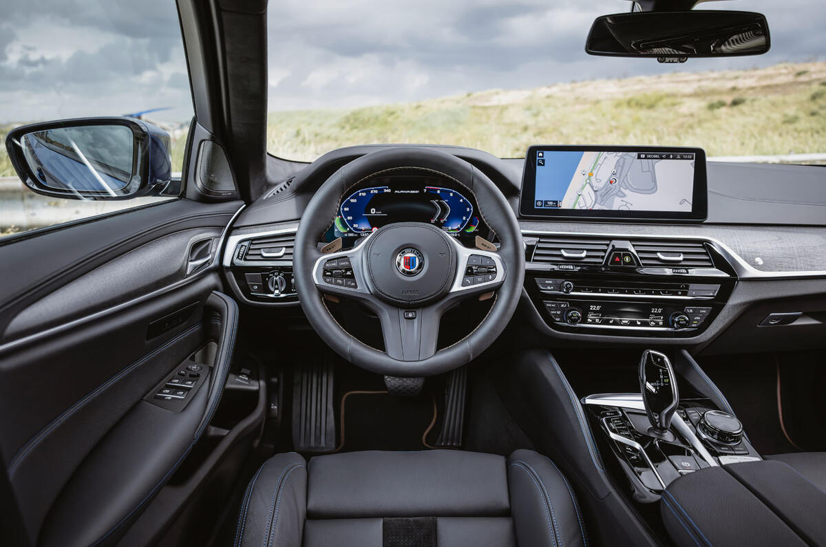 alpina b5 gt rview 2023 12 dash
