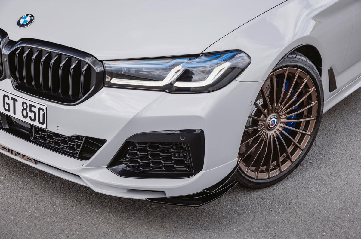 alpina b5 gt touring avis 2023 05 détail de l'angle