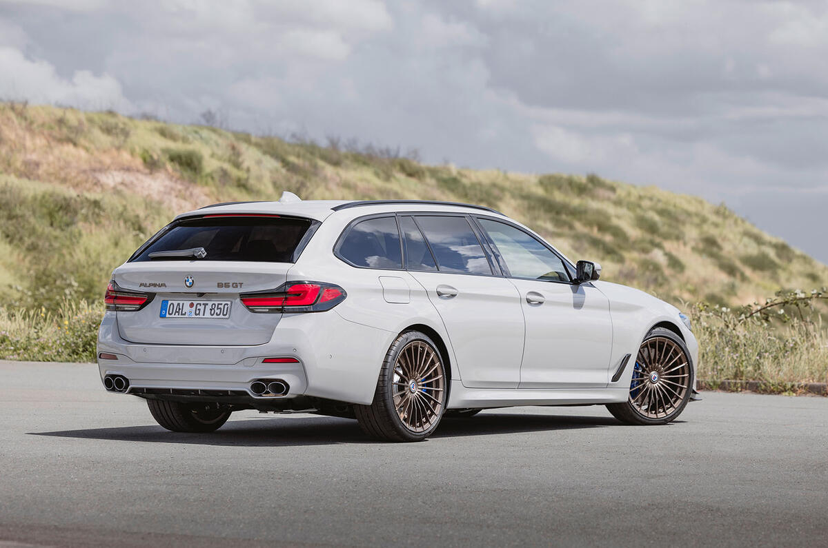 alpina b5 gt touring review 2023 22 static rear