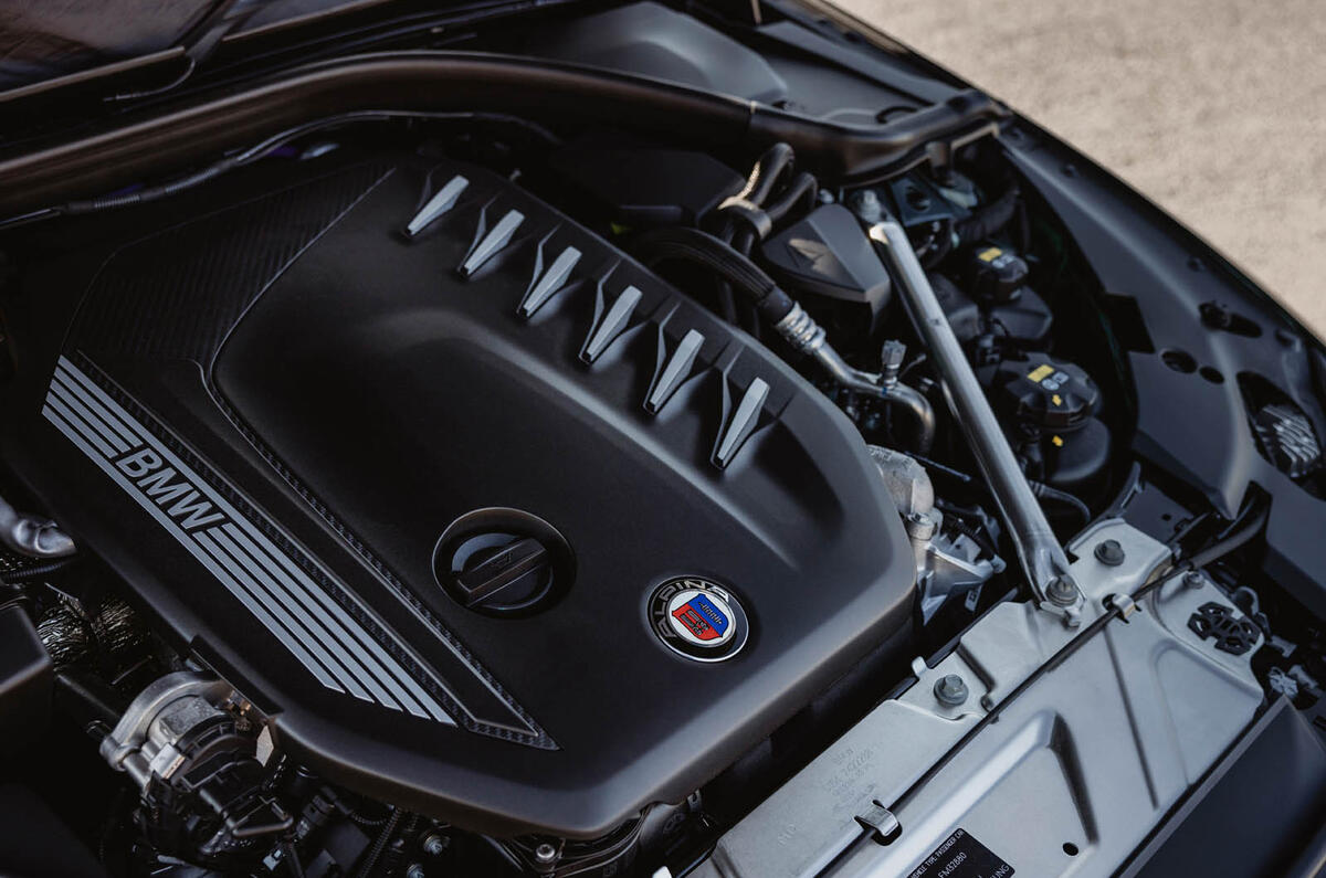 Alpina D4S engine