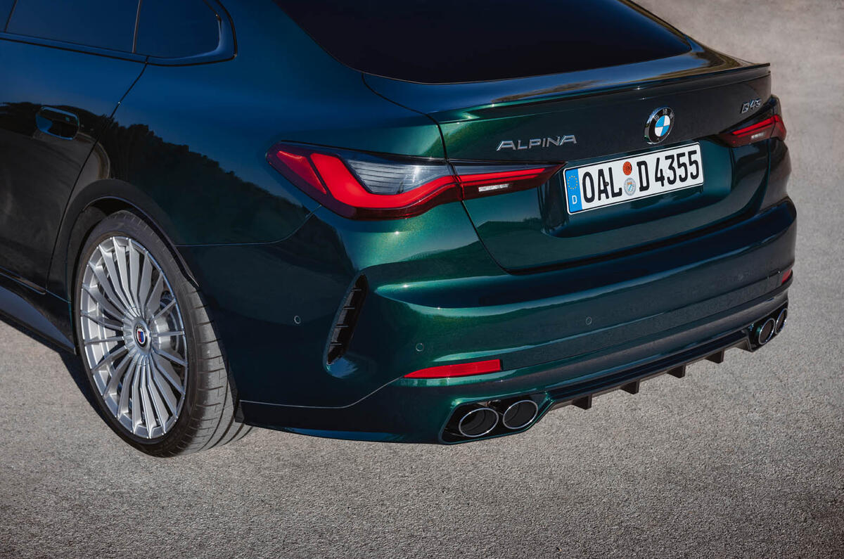 Alpina D4S rear