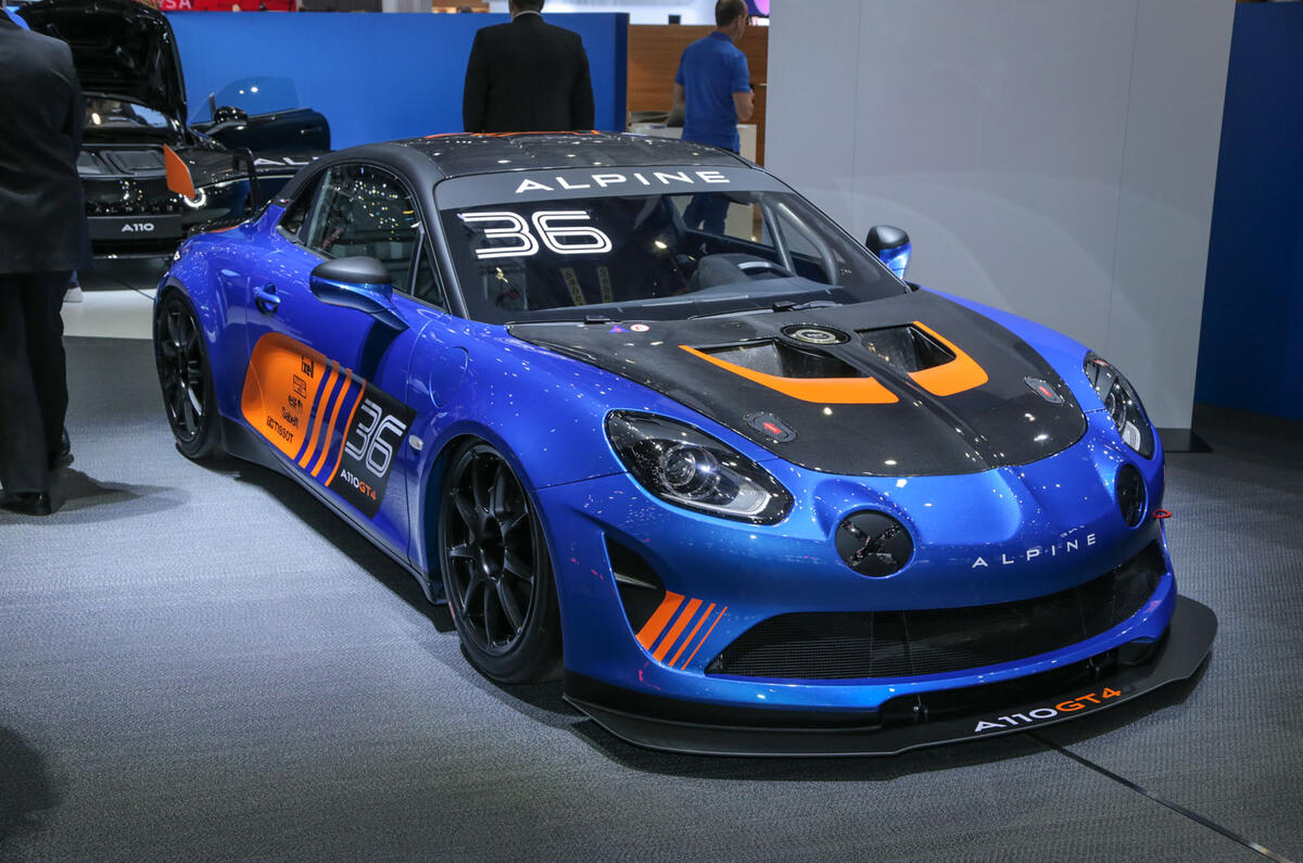 Alpine A110 Gt4 And Cup Cars Shown At Goodwood Autocar
