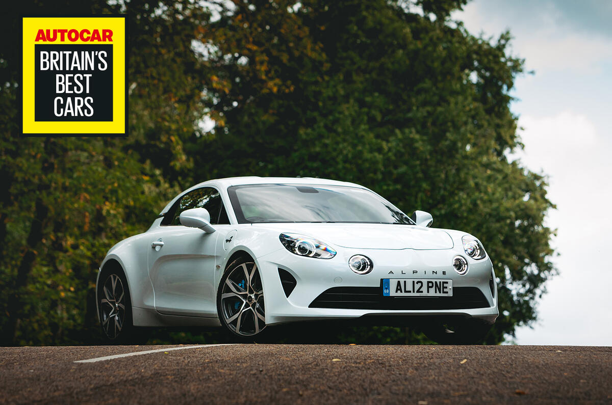 Britain's Best Car Awards 2020 - Alpine A110