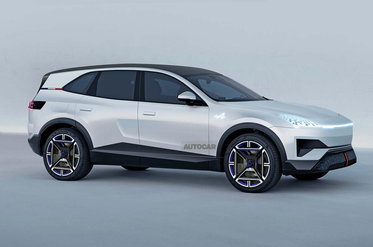 Alpine suv render 2023