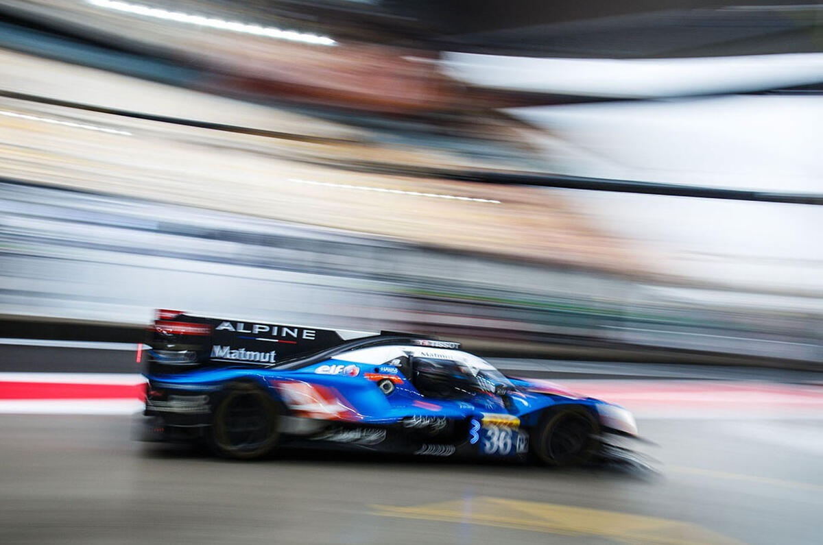 Alpine endurange racing - Shanghai 2018 cornering