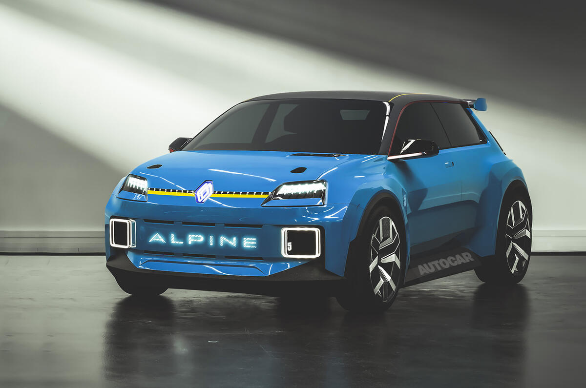 New Alpine R5 215bhp electric hot hatch due in 2024 Autocar