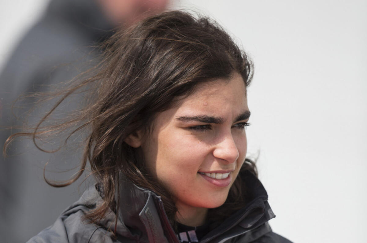 W Series racer Jamie Chadwick