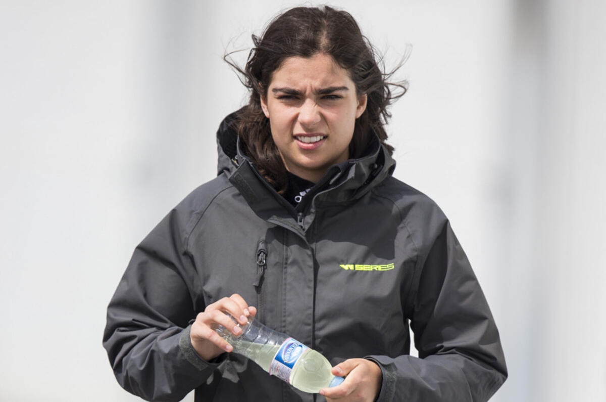 W Series racer Jamie Chadwick