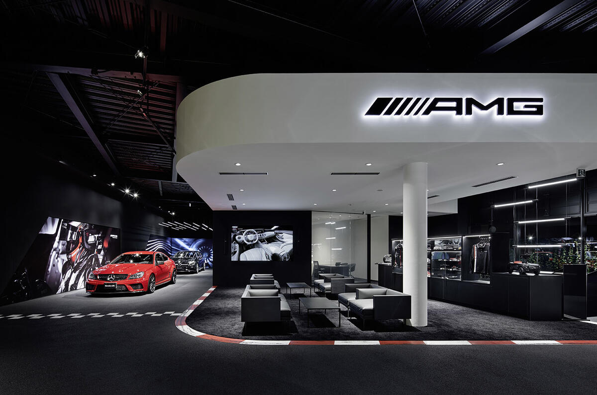 AMG to launch standalone showrooms in Britain