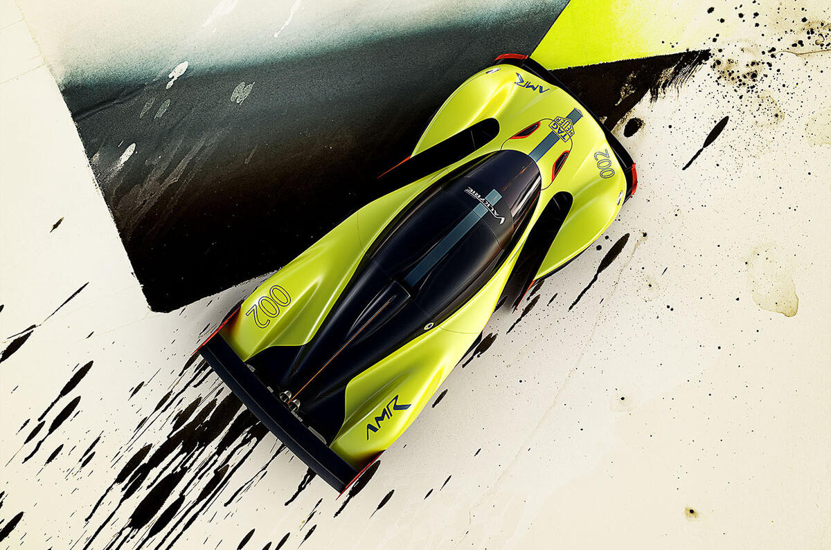 Aston Martin Valkyrie Amr Pro 1100bhp Track Car Lands