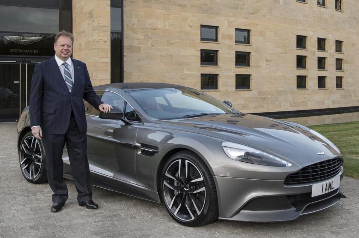 Aston Martin's Andy Palmer