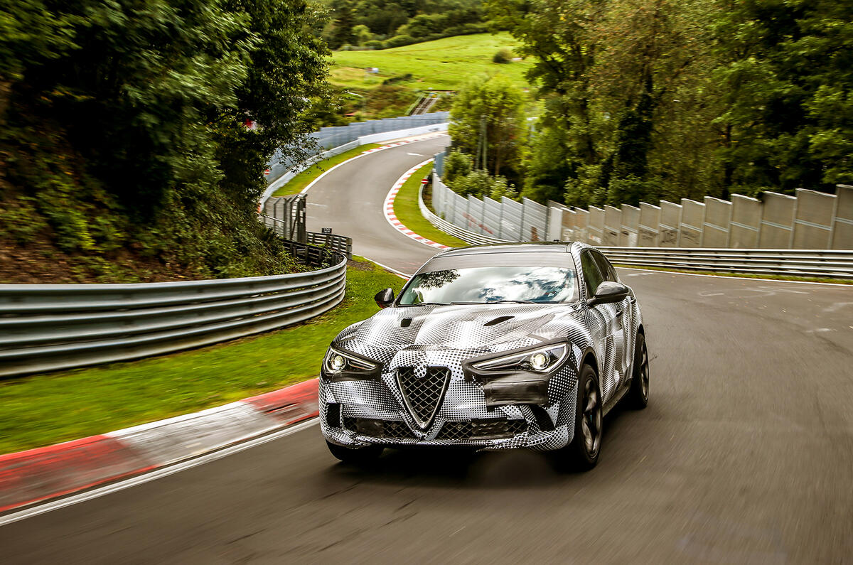 Alfa Romeo Stelvio Quadrifoglio Breaks N 252 Rburgring Suv Lap