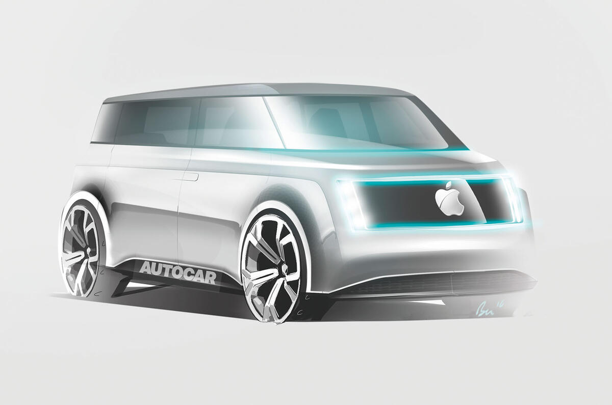 Apple icar электромобиль