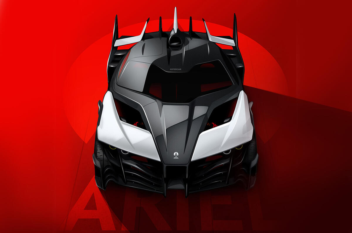 Ariel P40 supercar project